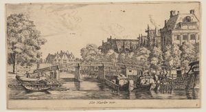 El Naeder veer, de Vistas de Ámsterdam de called Zeeman Reinier Nooms