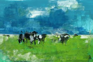 Resumen: Vacas en los pastos de cartissi