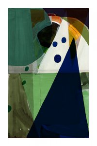 Picos boscosos abstractos de cartissi