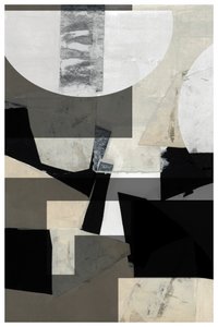 Collage geométrico abstracto de cartissi