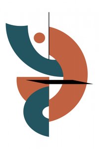 Formas geométricas abstractas de cartissi