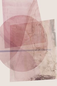 Formas rosas abstractas de cartissi