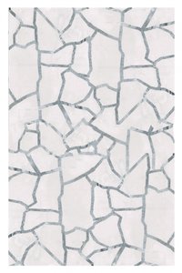 Mosaico abstracto en plata de cartissi