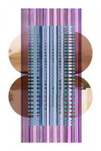 Círculos a rayas abstractos de cartissi
