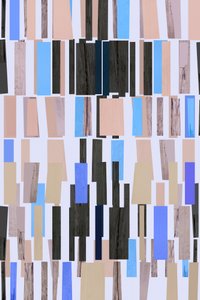 Bloques de madera abstractos de cartissi