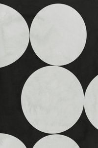 Círculos negros y blancos en negrita de cartissi