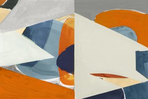 Abstracto geométrico llamativo