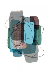 Capas abstractas y serenas de cartissi