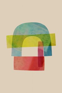 Formas abstractas de colores de cartissi