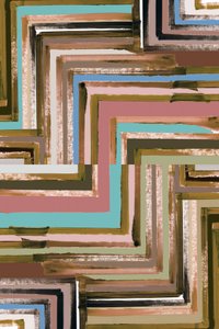 Trazos geométricos de colores de cartissi