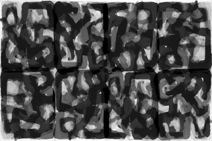 Patrón abstracto oscuro de cartissi