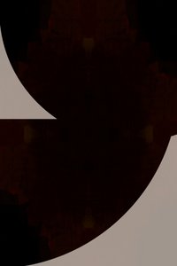 Formas abstractas oscuras de cartissi