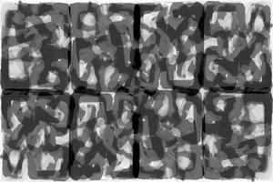 Motivos en gris oscuro de cartissi