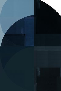 Geometría azul profundo