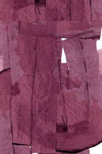 Capas abstractas en rojo intenso