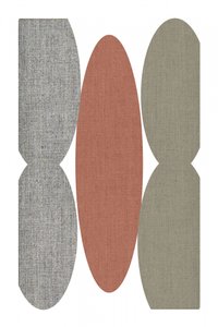 Formas abstractas con tonos terrosos de cartissi
