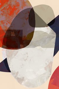 Formas abstractas de tonos terrosos de cartissi