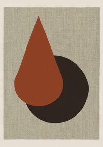 Formas abstractas con tonos terrosos de cartissi