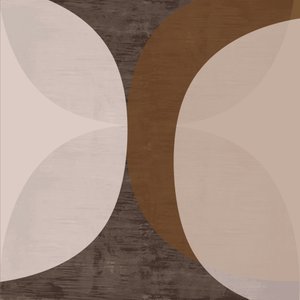 Formas abstractas con tonos terrosos de cartissi