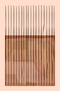 Líneas verticales abstractas con tonos terrosos