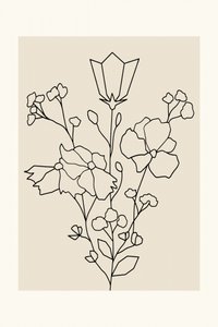 Elegantes motivos florales