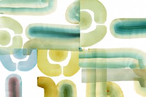 Formas abstractas fluidas de cartissi