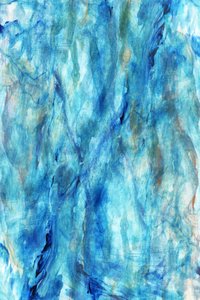 Abstracto en azul fluido de cartissi