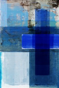 Azul índigo abstracto de cartissi