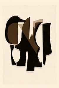 Formas abstractas en capas de cartissi