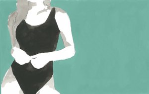 Figura ideal para el bañador minimalista