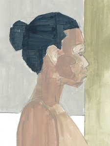 Perfil femenino minimalista de cartissi