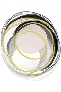 Círculos abstractos modernos de cartissi