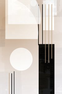 Composición minimalista moderna de cartissi