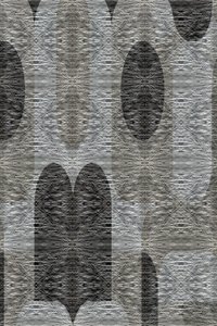 Formas abstractas monocromáticas de cartissi