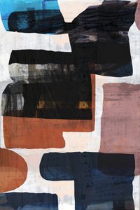 Formas abstractas en tonos apagados de cartissi