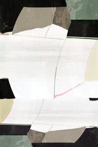 Abstracto geométrico en tonos apagados de cartissi