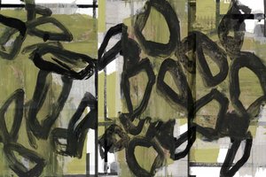 Abstracción de aceituna ecológica de cartissi