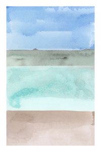 Cielo, mar y arena en paz de cartissi