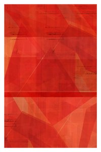 Capas geométricas rojas de cartissi
