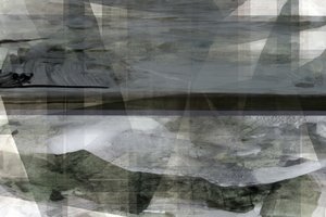 Paisaje sereno en capas de cartissi