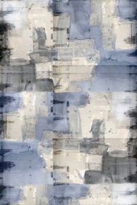 Abstracción en azul grisáceo con textura