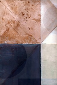 Formas geométricas con textura de cartissi