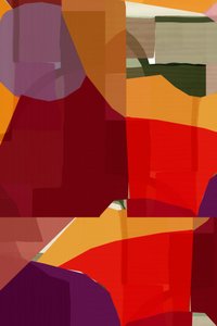 Capas abstractas llenas de colorido de cartissi