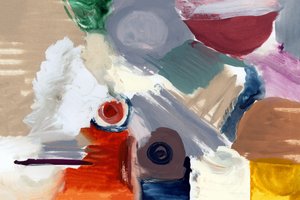 Pinceladas abstractas llenas de vida de cartissi