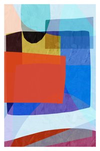 Formas superpuestas y llenas de color de cartissi