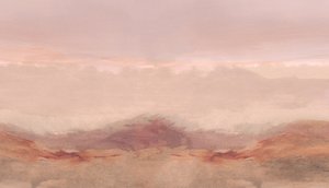Cálido horizonte del desierto de cartissi