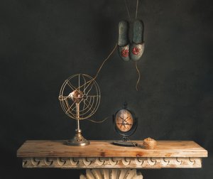 Curioso arreglo vintage de chenyi wang