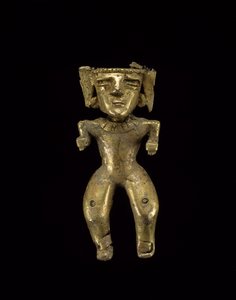 Figura de Pie, 200-1600 d.C. de civilization Quimbaya
