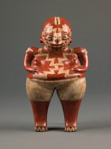 Figura femenina, periodo Formativo tardío, c.500-0 a.C. (cerámica) de culture Chupícuaro