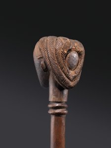 Bastón (madera) de culture Ovimbundu